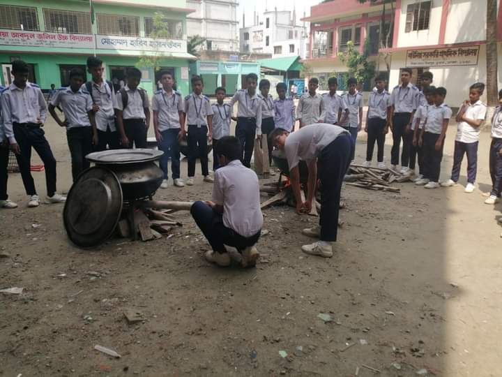৬ষ্ঠ ও ৭ম শ্রেণীর নতুন কারিকুলাম এর জীবন ও জীবিকা বিষয়ের স্কিল কোর্স ১: কুকিং  - Baunia Abdul Jalil High School